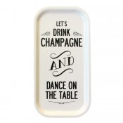cocktailbricka champagnebricka jubileumspresent drinkbricka skumpabricka