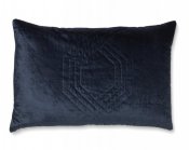 soffkudde kudde till sängen kudde i sammet blå kudde classic collection