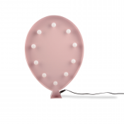 rosa lampa ballong form living