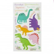 Väggdekor barnrum inredning dino dinosaurier wall stickers