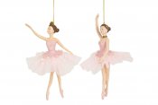 rosa ballerinor med tyllkjol