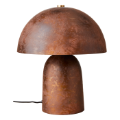 Bordslampa Svamp Fungi Rostbrun