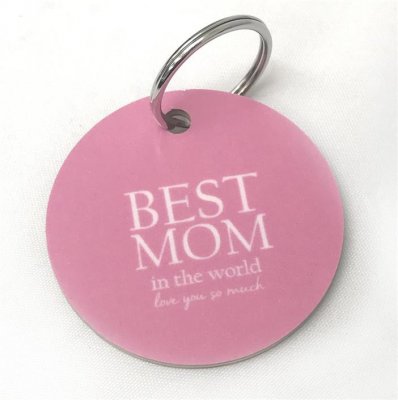 nyckelring världens bästa mamma morsdag present